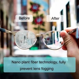 10PCS/Set Anti-Fog Lens Wipe Cloth Reusable Eyeglasses  for Camera Lenses Cleaning Wipes Superfine Fiber Anti-fog Eyeglasses Cloth
