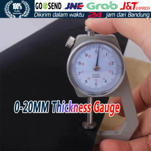 Alat Pengukur Ketebalan Thickness Gauge Pengukur Tekanan 10-20mm Akurasi 0.1mm Alat Ukur Ketebalan Dial Bulat Alat Ukur Ketebalan Kerajinan Kulit Pengukur Dimensi - Lazada