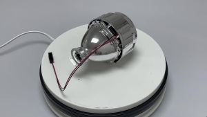 KUNFINE 2 CÁI 2.5-Inch Bi-Xenon HID Ống Kính Máy Chiếu Có Vỏ Bọc Cho Đèn Pha Ô Tô Chùm Sáng Cao/thấp Tương Thích Với Bóng Đèn Halogen/Xenon