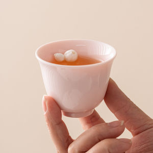 JISU | Handmade Flower Ceramic Tea Cup for Women