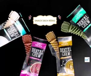 (Date xa 4/3/2026) Thanh gặm sạch thơm miệng nhiều vị đến từ Trung Quốc (hãng Absolute Pets)