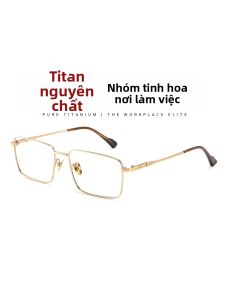 MOKCHEON | Men Business Myopia Glasses Lightweight Titanium Frame