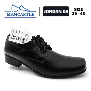 Sepatu Pria Dewasa Pantofel – PDH Formal – Kerja – ASN/PNS –Paskibra Sekolah – MANCASTLE – 08 – Size 39-43 – Slip On – Casual – Oxford