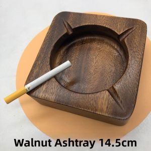 MEISITEKEKE | Chinese Style Blackwood and Rosewood Wood Large Lid Cover Ashtray