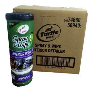 Turtle Wax Spray & Wipe Interior Detailer T-50940 x 6 btl