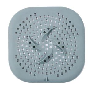 Shower Drain Hair Catcher Drain Cover Bathroom Tub with Suction Cup 5.9 Inches Silicone Sink Strainer Suit for Bathtub Kitchen