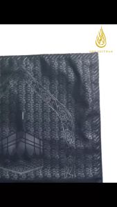 Sajadah Kepala Motif Black Star ANTI SLIP Travel Haji Umroh antislip Perlengkapan Sholat Salat