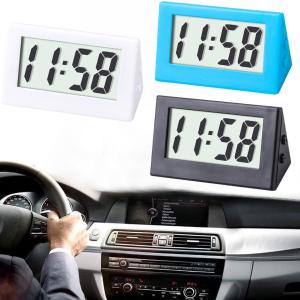 5.2*2.5*3cm Mini Portable Desk Clock 12Hour Time Display Digital Clock with Date Electronic Table Clock for Student/Car/Bedroom