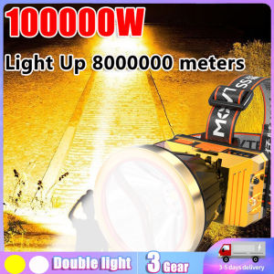 Outtobe Upgrade Headlamp LED Sensor Headlamp Headlight USB Rechargeable Flashlight Built-in Torch Camping Night Fishing Light For Outdoor Activities lampu suluh kepala lampu kepala headlight led light