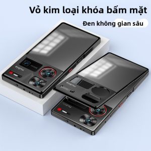 BOSKJUE | Ốp Lưng Bảo Vệ Có Nắp Chống Bụi và Khung Kim Loại cho Nubia Z60 Ultra