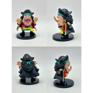 Bandai | One Piece 8 mini stamps cartoon characters PVC collection seal ornaments gifts