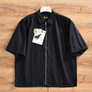 Mens Fashionable Linen Blend Short Sleeve Open Cardigan Spring Summer Flip Collar Jacket Loose Fit Straight Hem Casual Wear