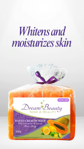 DREAM BEAUTY Papaya Soap Hotel Size