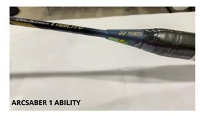 Raket Yonex Badminton Bulutangkis Yonex Arcsaber 1 Feel Clear Ability