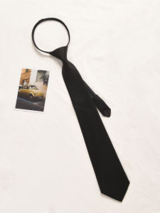 Casual No-Tie Zipper Style Tie