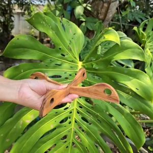 ที่รองหม้อ ไม้สัก รองได้ 2 ด้าน มีรู สำหรับห้อย ยาว 25*สูง4*หนา1ซม แผ่นไม้รองจาน รองหม้อ กระทะ แผ่นรองหม้อ ที่รองของร้อน ไม้รองหม้อ ทนความร้อน จัดเก็บง่าย สะดวกสบาย ของใช้ในครัว