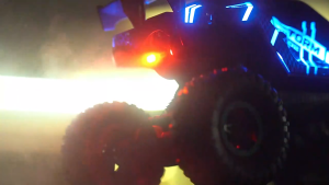 Remote Control Vehicles Glowing Spray RC Off-Road Racer Monster Truck For Kids Toy