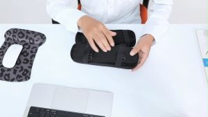 2Pcs Office Chair Arm Pads Extra Thick 2 Inches Elbow Pillow Memory Foam Arm Rest Pad