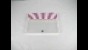 Carry File 3 CM TOMEX F4 (Folio) Map Dokumen 2 Kancing Carry File Box Motif STRIPE