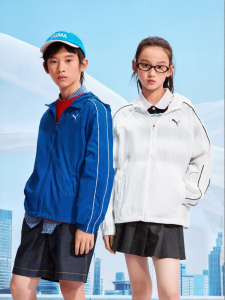 PUMA | Hooded Sun-Protective Lightweight Childrens Jacket