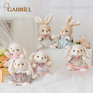 Adorable Gabriel Plush Toy Rabbit Doll Gift for Girlfriend Birthday Holiday Cute Stuffed Animal Soft PP Cotton Filled Toy for All Ages