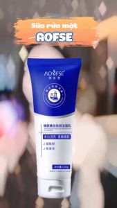 Chai Sữa Rửa Mặt Dưỡng Trắng Da AOFSE 120g Tạo Bọt Mịn Làm Sạch Sâu Sữa Rửa Mặt Cấp Ẩm Làm Sáng Da Và Giữ Độ Ẩm Tự Nhiên TIDO TI DO