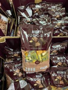 SOCOLA HERSHEY’S NUGGETS 145 VIÊN Mix 4 Vị 147KG CỦA MỸ-Date 08/2026
