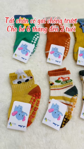 Sét 5 đôi Vớ tất len cho bé sơ sinh vớ cho bé trai bé gái có chống trượt tất bé sơ sinh đến 2 tuổi vớ trẻ em có tách lẻ 1 đôi