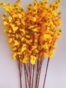 (TẶNG 5 DÂY LIỄN KHI MUA 10 CÀNH) Bó 5 - 10 Cành Mai Vàng/Mai Đỏ/Anh Đào Hồng Phấn - Cao 1 mét