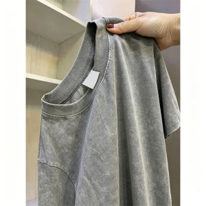 KETONG | Washed Vintage Summer Trendy Loose Fit T-Shirt
