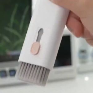 7 in1 แปรงทำความสะอาดแป้นพิมพ์ แปรงทำความสะอาด แป้นพิมพ์คอมพิวเตอร์ที่สำคัญดึงทำความสะอาด แปรงโทรศัพท์มือถือหน้าจอดิจิตอลสเปรย์