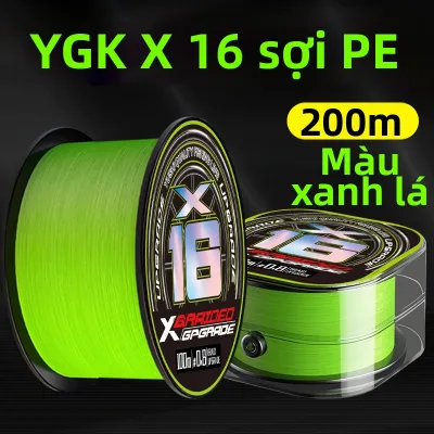 NaLeiTe|Dây Câu PE Nguyên Chất YGKX16 Siêu Trơn Tru Chống Mài Mòn Dây Câu Cá Siêu Bền Cho Câu Cá Trên Biển Và Hồ Nước Ngọt