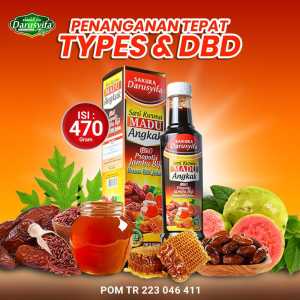 Sari Kurma angkak DBD tyfus naikkan trombosit