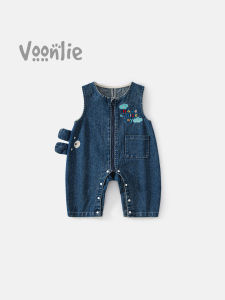 VOONLIE | Quần Jeans Dungarees Thời Trang Cho Bé Mùa Xuân Thu