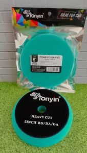Foam Polish Pad 5 Inch (Heavy Cut) Busa Poles Step 1 Compound