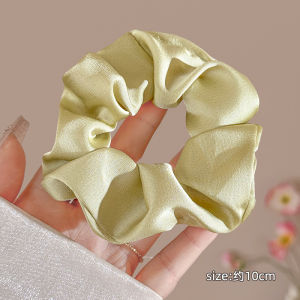 Dây Buộc Tóc Bằng Vải Satin Kiểu Pháp Cho Phụ Nữ Dây Buộc Tóc Đuôi Ngựa Bền Không Gây Hại Cho Tóc Dây Thun Co Giãn