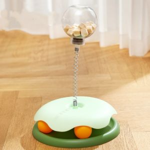Interactive Pet Puzzle Food Leaking Ball Toy for Cat Dog Treat Leaking Catnip Slow Feeder Fun Pet Products Accessories