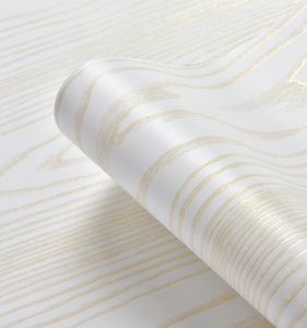 O Margo | Wood Grain Pattern Peel and Stick Waterproof Thicker Wallpaper