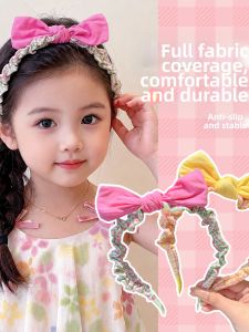 Bow Flounce Plaid Headband