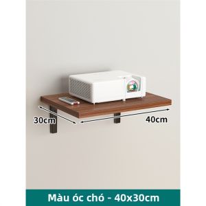 Kệ Treo Tường Để Router Và Set-Top Box Và Giá Đỡ Máy Chiếu Gỗ Cứng