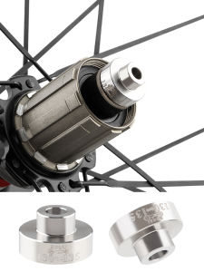 Muqzi Mountain Road Bicycle Rear Flower Drum Extension Seat 130 to 135 Stainless Steel Adapter Parts for Cycling Equipment