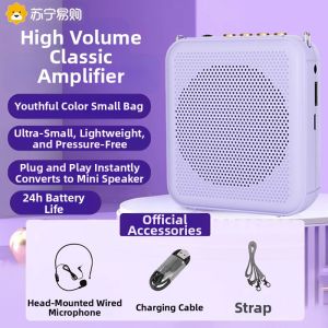 Teachers Wireless Microphone Amplifier Large Volume Machine for Lecturing And Class Use New Model Small Bee Amplifier