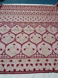 Murah! Tulle tuton sabto bordir tebal bahan kebaya desain etnik