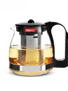 Filtered Thickened Heat-Resistant Glass Teapot