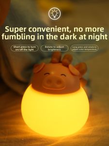 bandian originality | Portable Charging Baby Feeding Sleep Light Night Lamp