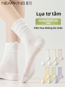 NEARKINS | Vớ Lụa Lưới Đan Tầng Thoáng Khí Mùa Thu Hè