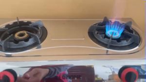 Bếp khè 2 lò inox cao cấp ( loại 1 không bị trơn trượt )