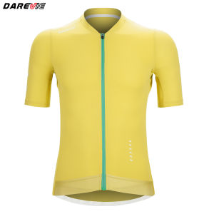 DAREVIE Cycling Jersey Cool And Refreshing Anti UV PRO Level Mens Cycling Shirt Moisture Wicking Non Slip Cycling Jersey Man
