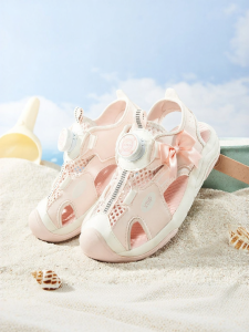 XTEP | Summer New Kid Girl Twist Closure Sandal