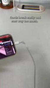 Sạc Điện Thoại Di Động Gấp Gọn 240W Sạc Nhanh Kèm Cáp USB-C Xoay Được Cáp Type-C To Type-C Bền Bỉ Dùng Cho Chơi Game Và Truyền Dữ Liệu